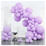 100 Party Balloons (4 Sizes & Colors)