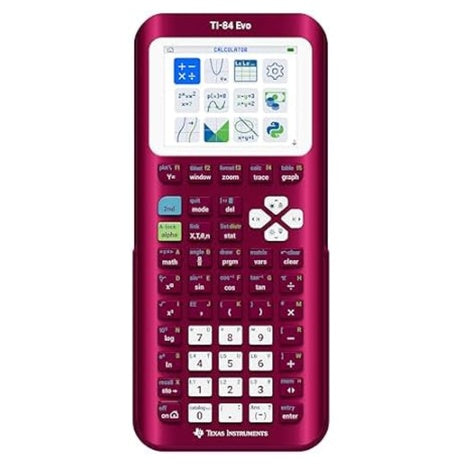 Texas Instruments TI-84 Evo Graphing Calculator (2 Colors)