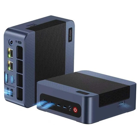 Reatan Titanium-X Mini Gaming Desktop (Ryzen 7 8745HS / 16GB RAM / 1TB SSD / 8GB Radeon 780M)