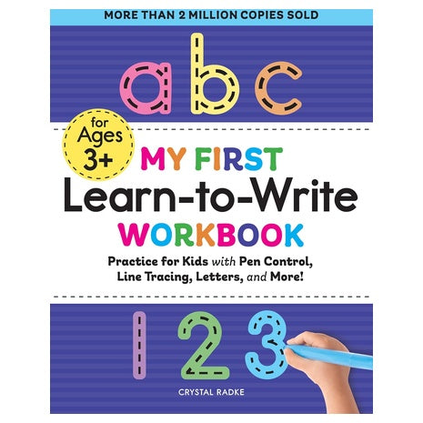 My First Learn-to-Write Practice Workbook