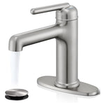 Bathroom Faucet with Pop-up Drain