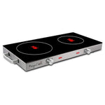 MegaChef Ceramic Infrared Double Cooktop