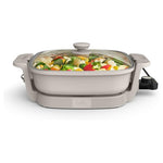 Bella 1200 Watt Make & Take Electric Skillet (12" X 12")
