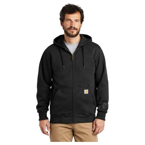 Carhartt Men’s Rain Defender Paxton Heavyweight Hooded Zip Front Sweatshirt (Sizes S, L)