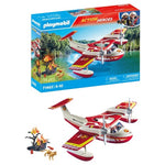 Playmobil Firefighting Seaplane Toy