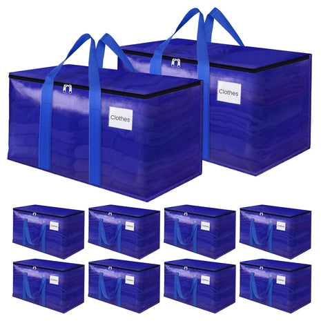 10-Pack FabSpace 24-Gal / 93L Moving Storage Bags