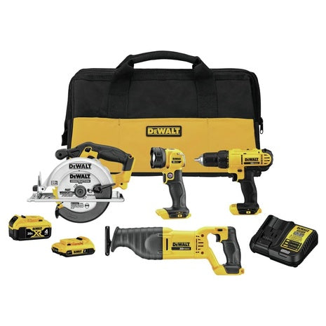 DeWalt 20V MAX 4-Tool Power Tool Combo Kit