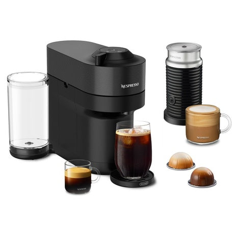 Nespresso Vertuo Pop+ Coffee & Espresso Machine with Aeroccino Milk Frother