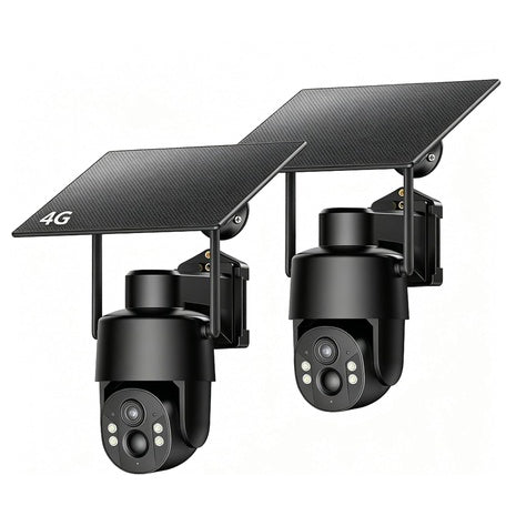 2-Pack Wireless Security Cameras With 2K Color Night Vision