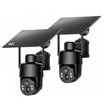 2-Pack Wireless Security Cameras With 2K Color Night Vision