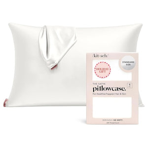 Satin Pillowcase with Zipper