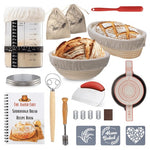 Complete Glass Sourdough Bread Starter Kit