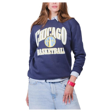 Women's WNBA Official Super Soft Oversized Crew Sweatshirt