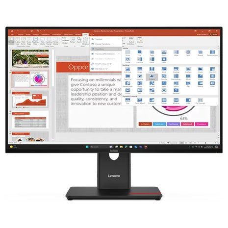 27" Lenovo ThinkVision FHD 120Hz 4ms IPS Monitor
