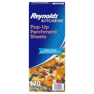 120 Reynolds Pop-Up Parchment Paper Sheets