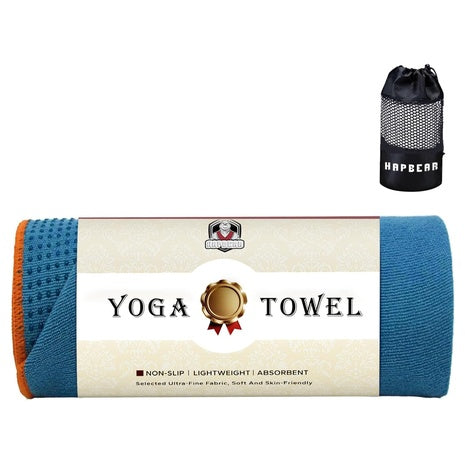 Non-Slip Hot Yoga Mat Towel with Grip Dots