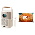 Yaber T2 Plus 1080p Projector With 80″ Foldable Screen Kit