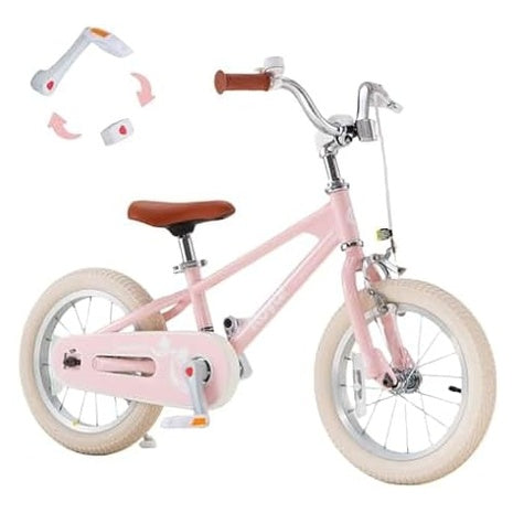 14” RoyalBaby EZ Kids Girls Convertible Bike