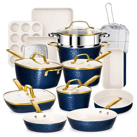 20 Piece Gotham Steel Nonstick Cookware Set
