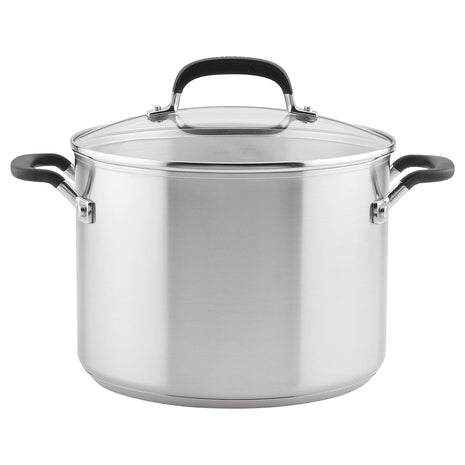 8-Qt KitchenAid Stainless Steel Stock Pot
