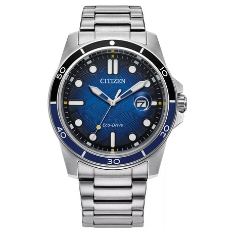 Citizen Eco-Drive Men's Stainless Steel Bracelet Watch