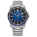 Citizen Eco-Drive Men's Stainless Steel Bracelet Watch