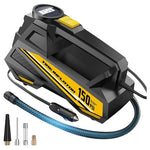 12V Portable Tire Inflator with Digital Gauge & LED Light