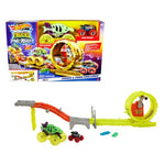 Hot Wheels Monster Trucks Charge & Chase Challenge Track Set