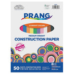 50-Pack Prang 12" X 18" Assorted Construction Paper