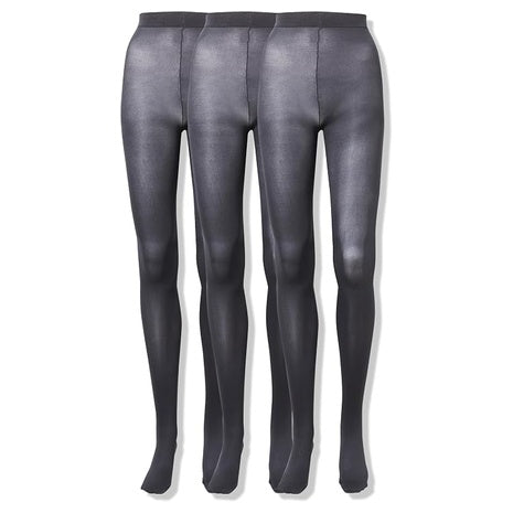 3-Pack Boo Hoo Women's Plus 60 Denier Tights