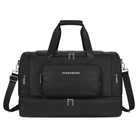 Carry On Duffle Bag with Shoe Compartment & Wet Pocket (3 Colors)