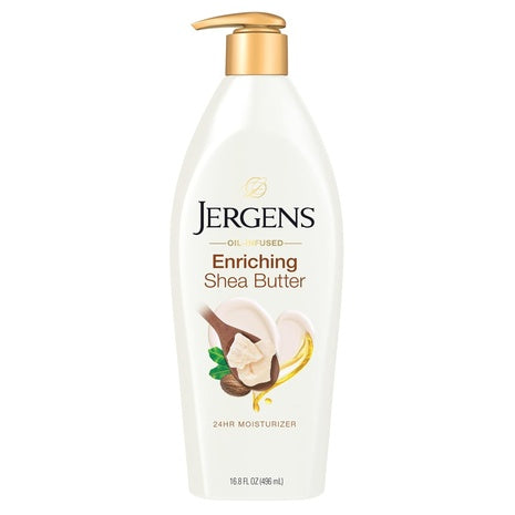3-Pack Jergens Shea Butter Hand and Body Deep Conditioning Lotion