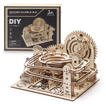 3D Wooden Marble Run Puzzle Kit