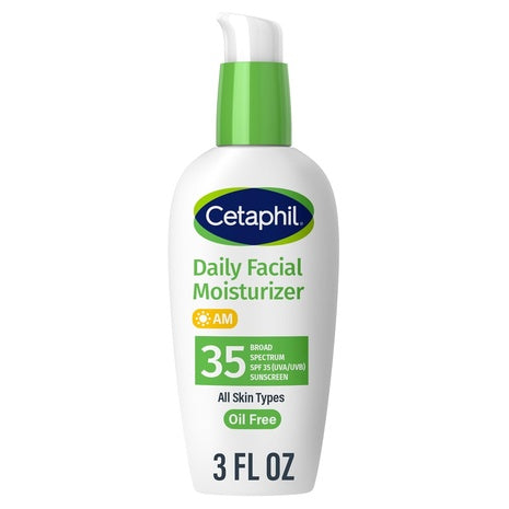 Cetaphil Daily Oil Free Facial Moisturizer with SPF 35 (3oz)