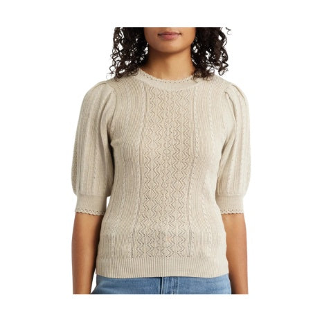 Women's Pointelle Sweater