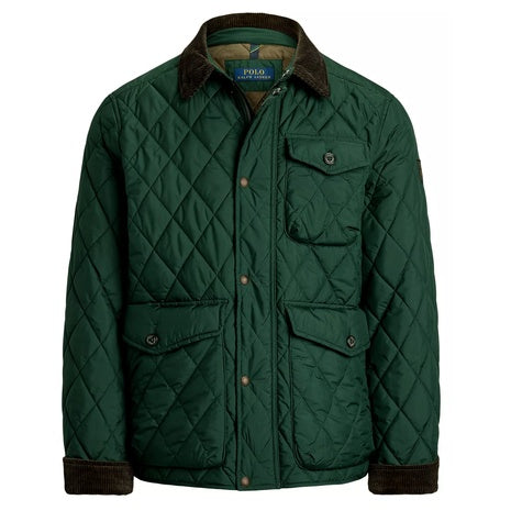 Polo Ralph Lauren Men's Beaton Quilted Water Repellent Full Zip Jacket