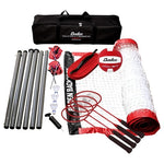 Portable Volleyball/Badminton Set with Accessories & Carry Bag