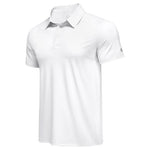 Men’s Quick-Dry Performance Polo Shirts (5 Colors)