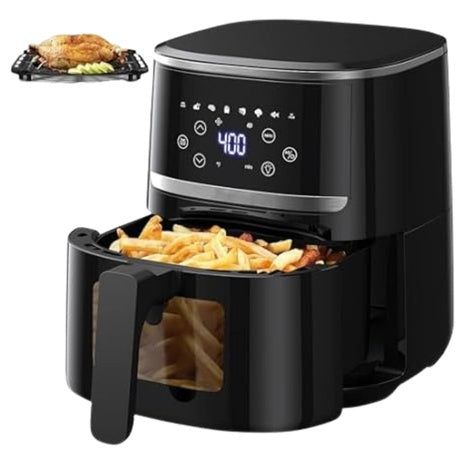 5 Qt 1500W Large Oil Free Touch Screen Air Fryer Oven