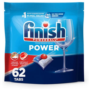 62 Finish Power Dishwasher Pods