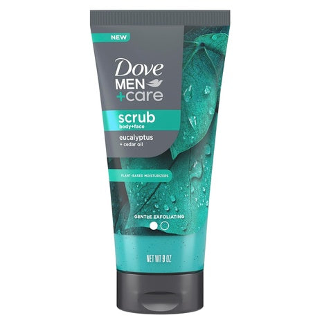 Dove Men+Care Eucalyptus Body And Face Scrub