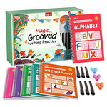 6 Reusable Grooved Writing Practice Books