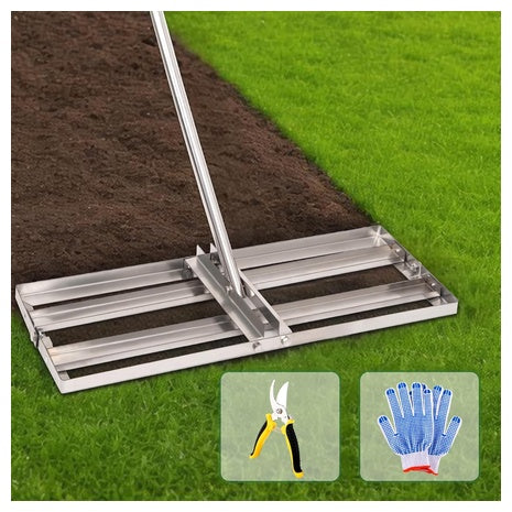 Heavy Duty Lawn 30" X 10" Leveling Rake