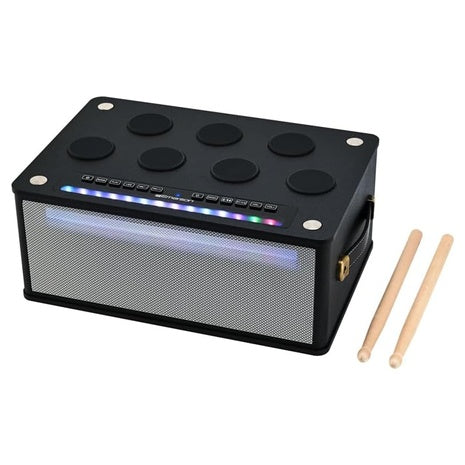 Emerson Bluetooth Party Speaker with Drum Pads & LED Lights