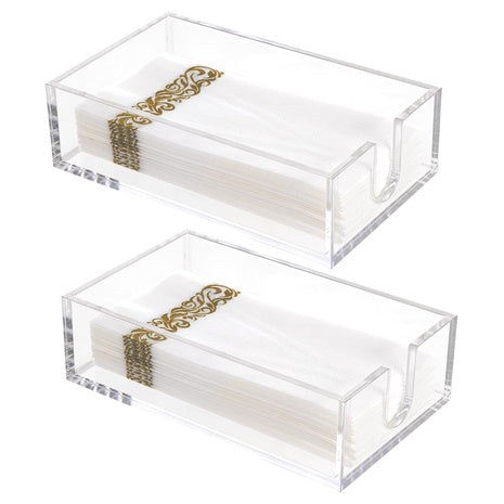 1 or 2 Acrylic Towel Holders on Sale