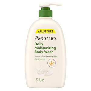 Pump Bottle Aveeno Daily Moisturizing Body Wash