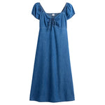 Gap Factory Women's Puff Sleeve Midi Dress (3 Colors)
