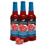 3-Pack Syruvia Sugar-Free Pomegranate Syrup (25.4oz)