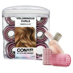 31 Assorted Conair Heatless Curls Hair Rollers