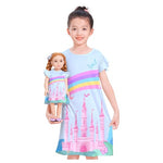 Girl & Doll Matching Nightgowns (Sizes 3T–10 Years, 9 Styles)